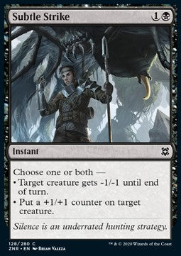 Subtle Strike⁣ - Zendikar Rising⁣ (Common)⁣ [128]