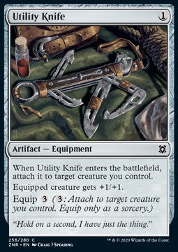 Utility Knife⁣ - Zendikar Rising⁣ (Common)⁣ [256]