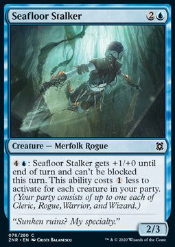 Seafloor Stalker⁣ - Zendikar Rising⁣ (Common)⁣ [78]