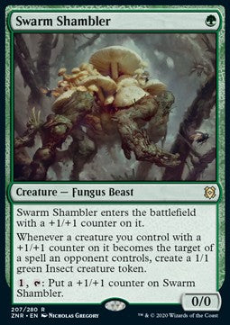 Swarm Shambler⁣ - Zendikar Rising⁣ (Rare)⁣ [207]