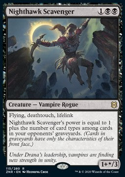 Nighthawk Scavenger⁣ - Zendikar Rising⁣ (Rare)⁣ [115]