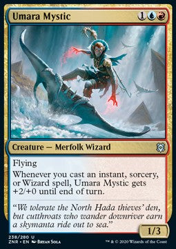 Umara Mystic⁣ - Zendikar Rising⁣ (Uncommon)⁣ [238]