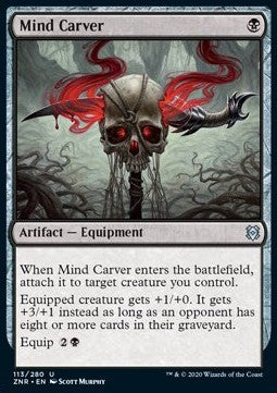 Mind Carver⁣ - Zendikar Rising⁣ (Uncommon)⁣ [113]