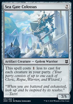 Sea Gate Colossus⁣ - Zendikar Rising⁣ (Common)⁣ [251]