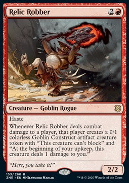 Relic Robber⁣ - Zendikar Rising⁣ (Rare)⁣ [153]