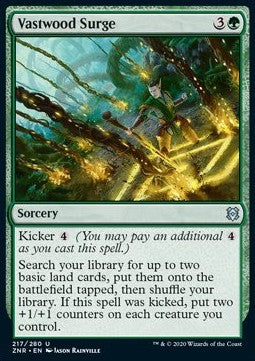 Vastwood Surge⁣ - Zendikar Rising⁣ (Uncommon)⁣ [217]