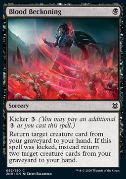 Blood Beckoning⁣ - Zendikar Rising⁣ (Common)⁣ [92]