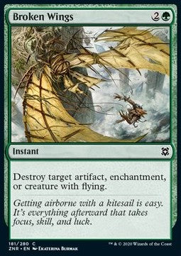 Broken Wings⁣ - Zendikar Rising⁣ (Common)⁣ [181]