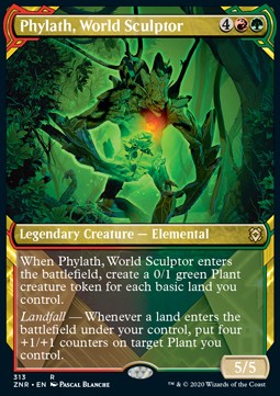 Phylath, World Sculptor⁣ - Zendikar Rising: Extras⁣ (Rare)⁣ [313]