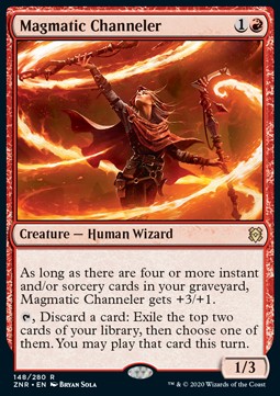 Magmatic Channeler⁣ - Zendikar Rising⁣ (Rare)⁣ [148]