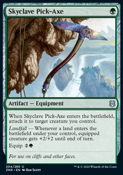Skyclave Pick-Axe⁣ - Zendikar Rising⁣ (Uncommon)⁣ [204]