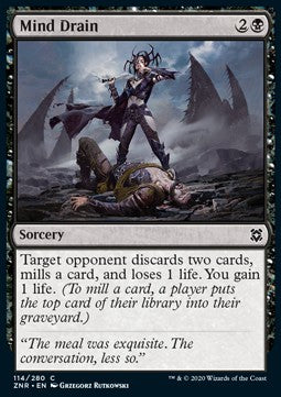 Mind Drain⁣ - Zendikar Rising⁣ (Common)⁣ [114]
