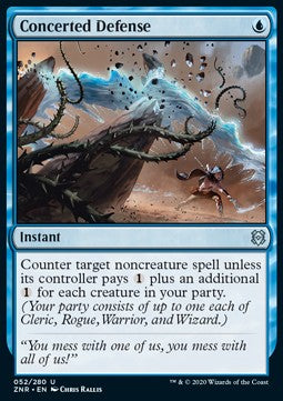 Concerted Defense⁣ - Zendikar Rising⁣ (Uncommon)⁣ [52]