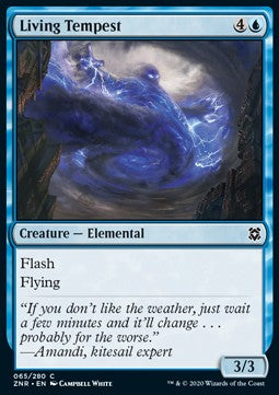 Living Tempest⁣ - Zendikar Rising⁣ (Common)⁣ [65]