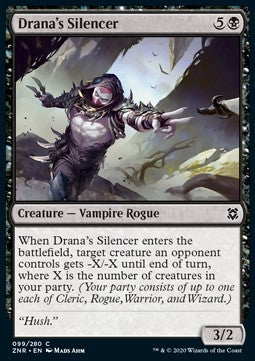 Drana's Silencer⁣ - Zendikar Rising⁣ (Common)⁣ [99]