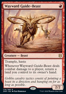 Wayward Guide-Beast⁣ - Zendikar Rising⁣ (Rare)⁣ [176]