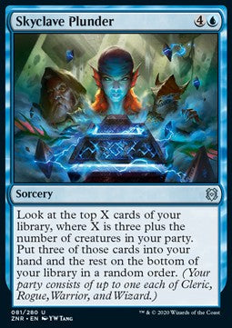 Skyclave Plunder⁣ - Zendikar Rising⁣ (Uncommon)⁣ [81]