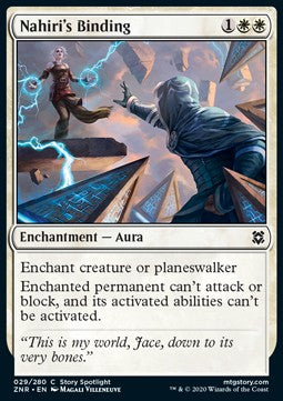 Nahiri's Binding⁣ - Zendikar Rising⁣ (Common)⁣ [29]