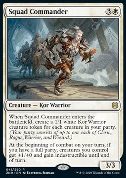 Squad Commander⁣ - Zendikar Rising⁣ (Rare)⁣ [41]