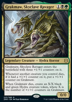 Grakmaw, Skyclave Ravager⁣ - Zendikar Rising⁣ (Rare)⁣ [223]