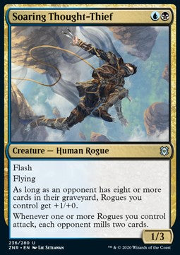 Soaring Thought-Thief⁣ - Zendikar Rising⁣ (Uncommon)⁣ [236]