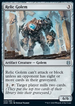 Relic Golem⁣ - Zendikar Rising⁣ (Uncommon)⁣ [249]