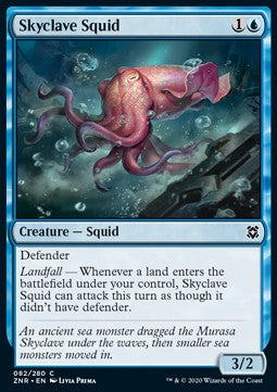Skyclave Squid⁣ - Zendikar Rising⁣ (Common)⁣ [82]