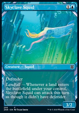 Skyclave Squid⁣ - Zendikar Rising: Extras⁣ (Common)⁣ [296]