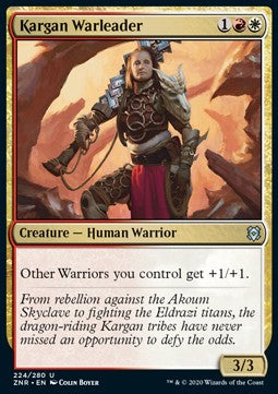 Kargan Warleader⁣ - Zendikar Rising⁣ (Uncommon)⁣ [224]