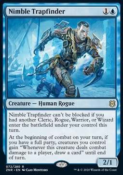 Nimble Trapfinder⁣ - Zendikar Rising⁣ (Rare)⁣ [72]