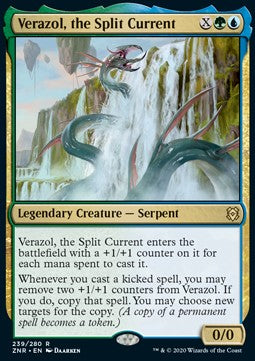 Verazol, the Split Current⁣ - Zendikar Rising⁣ (Rare)⁣ [239]