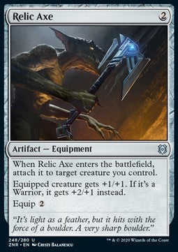 Relic Axe⁣ - Zendikar Rising⁣ (Uncommon)⁣ [248]