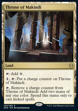 Throne of Makindi⁣ - Zendikar Rising⁣ (Rare)⁣ [265]
