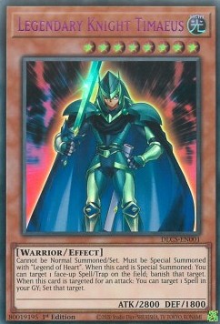 Legendary Knight Timaeus (V.4 - Ultra Rare) - Dragons of Legend: The Complete Series (Ultra Rare) [DLCS-001]