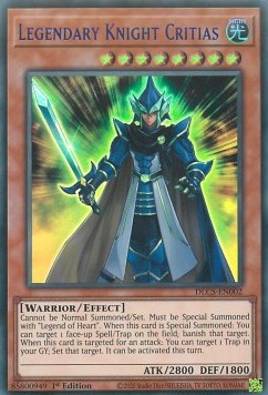 Legendary Knight Critias (V.2 - Ultra Rare)⁣ - Dragons of Legend: The Complete Series⁣ (Ultra Rare)⁣ [002]