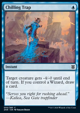 Chilling Trap⁣ - Zendikar Rising⁣ (Common)⁣ [50]