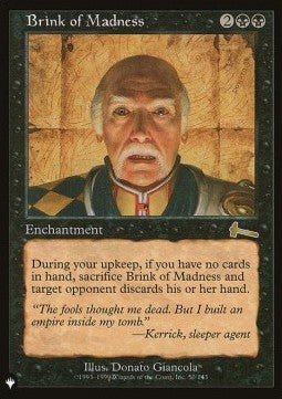 Brink of Madness⁣ - The List⁣ (Rare)⁣ [50]