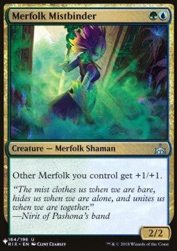 Merfolk Mistbinder⁣ - The List⁣ (Uncommon)⁣ [164]