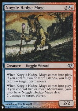 Noggle Hedge-Mage⁣ - The List⁣ (Uncommon)⁣ [108]