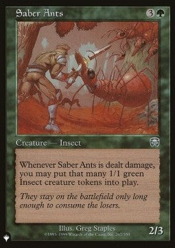 Saber Ants⁣ - The List⁣ (Uncommon)⁣ [267]