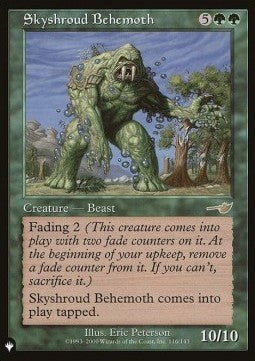 Skyshroud Behemoth⁣ - The List⁣ (Rare)⁣ [116]