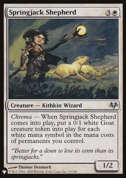 Springjack Shepherd⁣ - The List⁣ (Uncommon)⁣ [15]