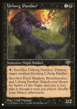 Urborg Panther⁣ - The List⁣ (Common)