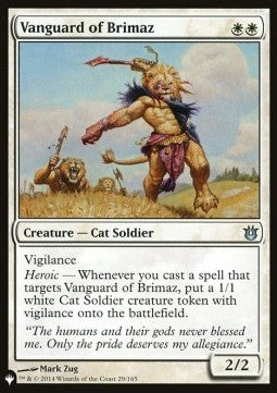 Vanguard of Brimaz⁣ - The List⁣ (Uncommon)⁣ [29]