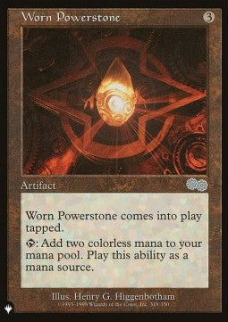 Worn Powerstone⁣ - The List⁣ (Uncommon)⁣ [318]