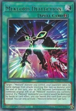 Meklord Deflection⁣ - Legendary Duelists: Rage of Ra⁣ (Rare)⁣ [021]