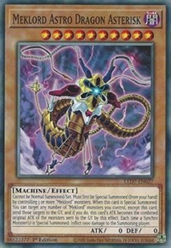 Meklord Astro Dragon Asterisk⁣ - Legendary Duelists: Rage of Ra⁣ (Common)⁣ [027]