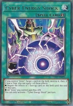 Cyber Energy Shock⁣ - Legendary Duelists: Rage of Ra⁣ (Rare)⁣ [034]