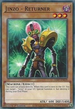 Jinzo - Returner - Legendary Duelists: Rage of Ra (Common) [LED7-039]