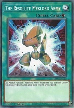 The Resolute Meklord Army⁣ - Legendary Duelists: Rage of Ra⁣ (Common)⁣ [050]